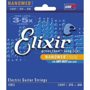 Jeu cordes Elixir Nanoweb électrique 12052 L10-46