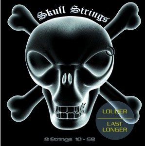 Jeu cordes Skull Strings 8 cordes 10-68